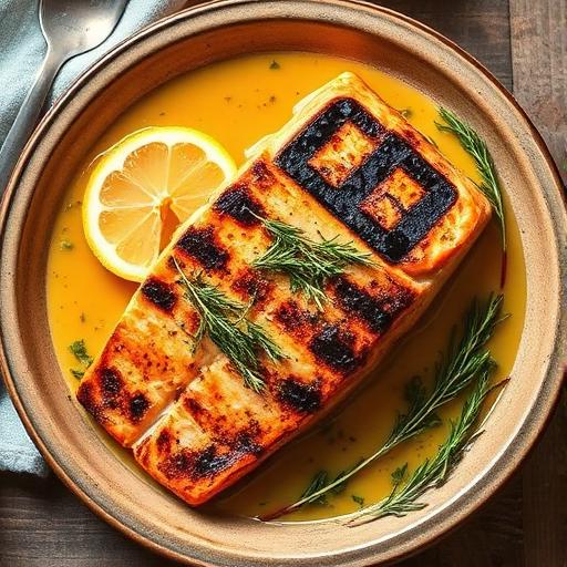 Grilled Salmon